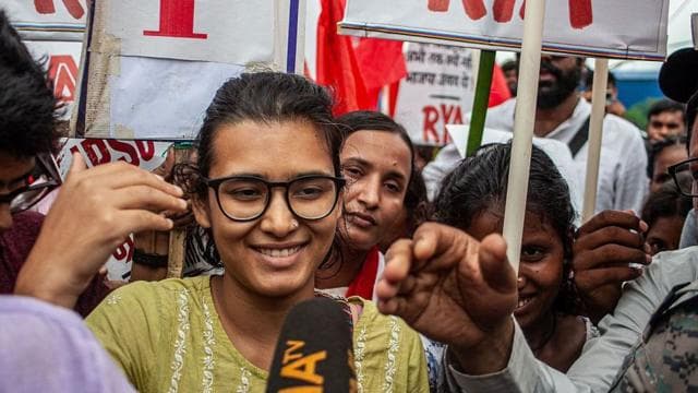 ঝাড়খণ্ডের রাজধানী রাঁচীতে আন্দোলনে যোগ দিয়েছিলেন নেহা বোরা - ফাইল ছবি