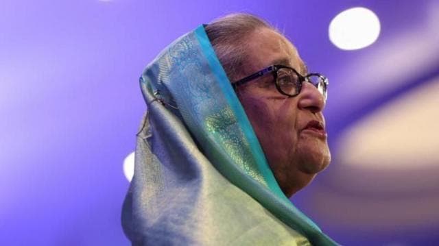 বাংলাদেশের ক্ষমতাচ্যুত প্রধানমন্ত্রী শেখ হাসিনা (ফাইল ছবি)