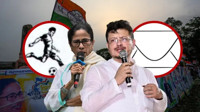 তৃনমূল কংগ্রেসের দুই গোষ্ঠীর জন্য সাময়িকভাবে বরাদ্দ হয়েছে নতুন দুটি প্রতীক, বদলেছে দলের নামও
